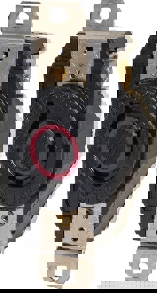 480 VAC, 20 Amp, L8-20R NEMA, Self Grounding Receptacle